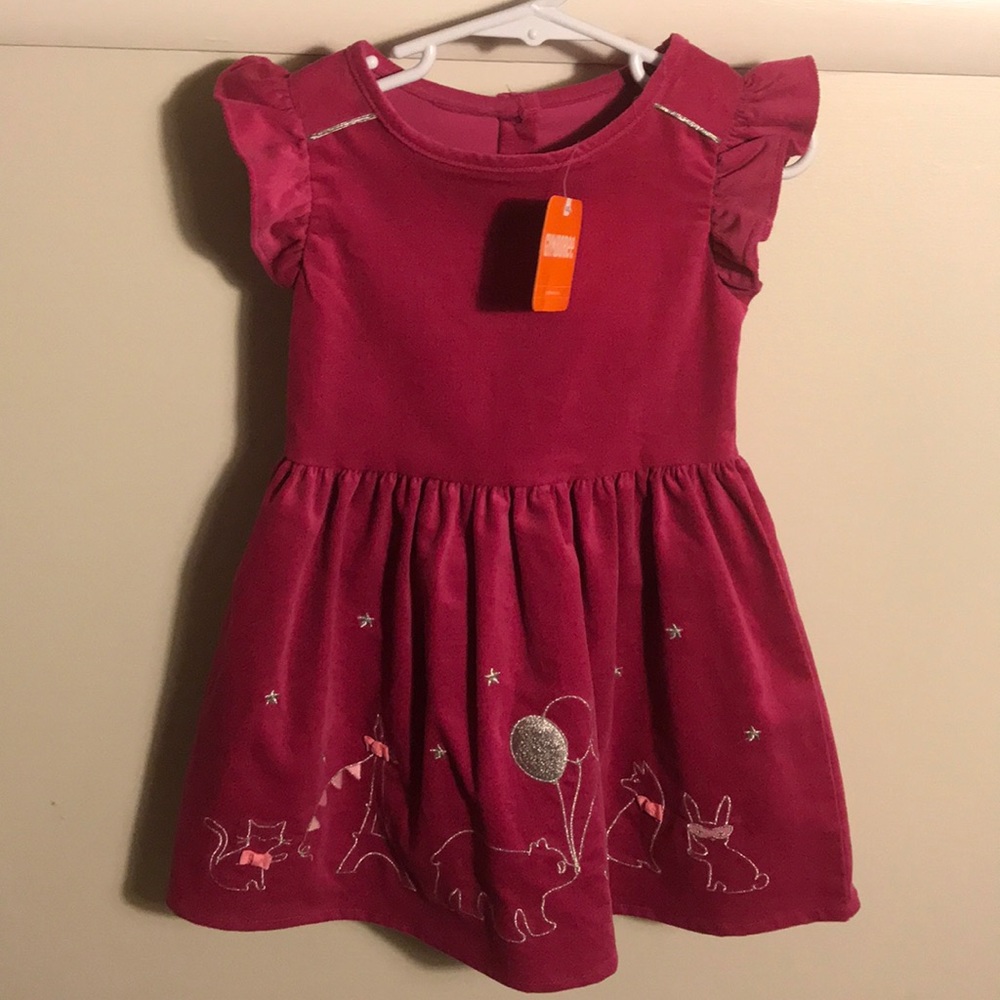 Gymboree pink Parisian dress and bloomers